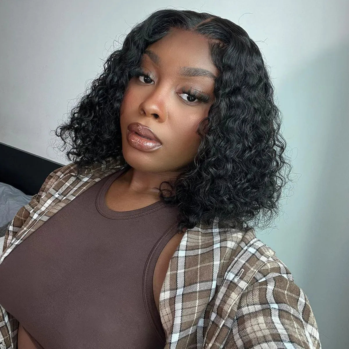 Glueless Deep Curl Wig