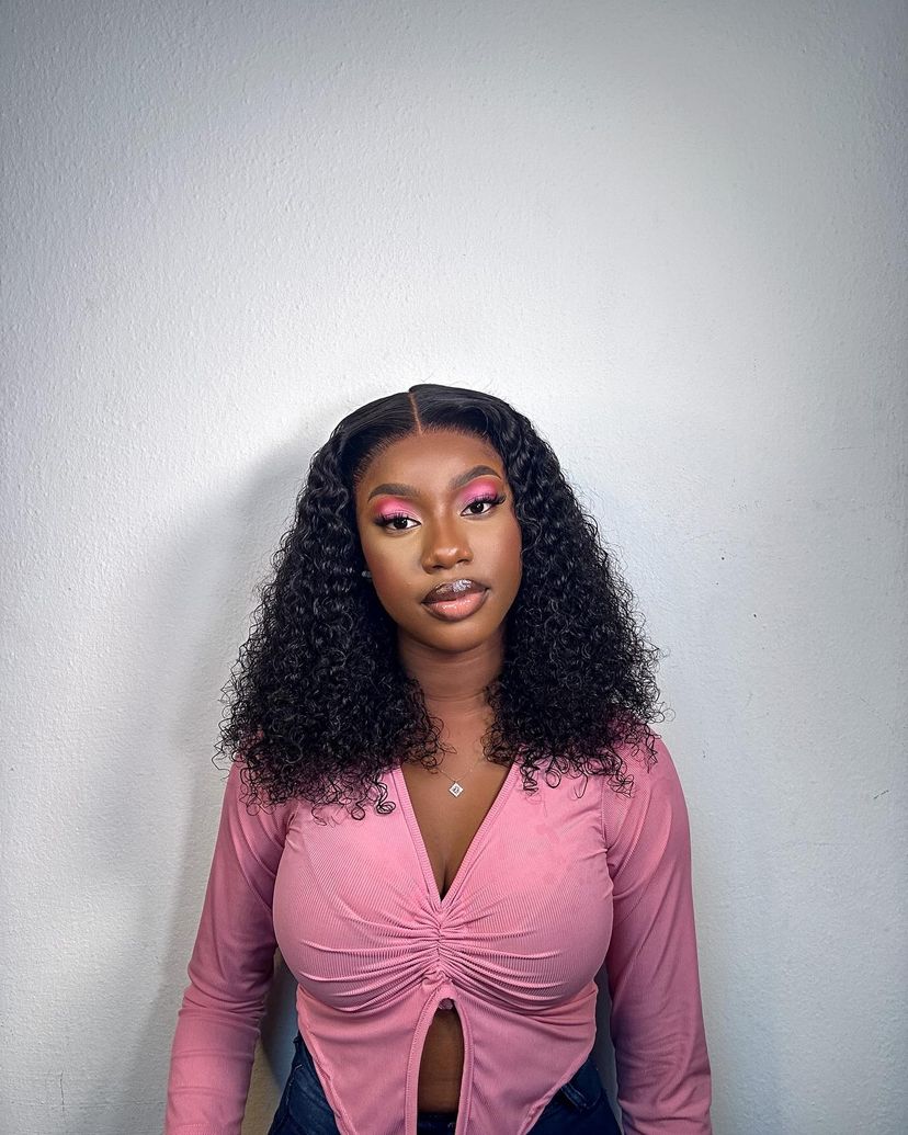 Jerry Curl Full Frontal Wig