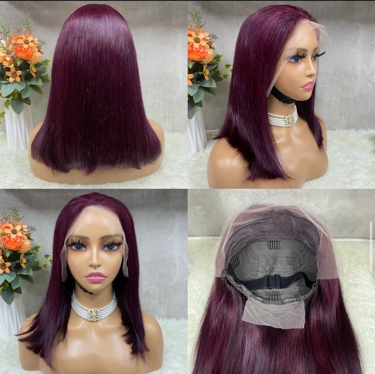 13x4 Double Drawn Wig 99j