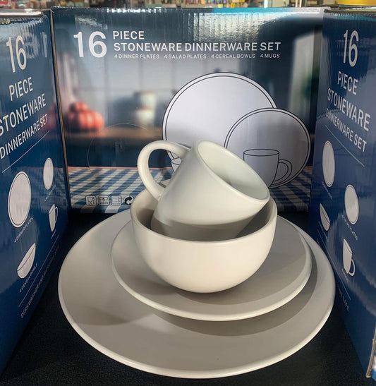 16pcs Dinner Cream Set