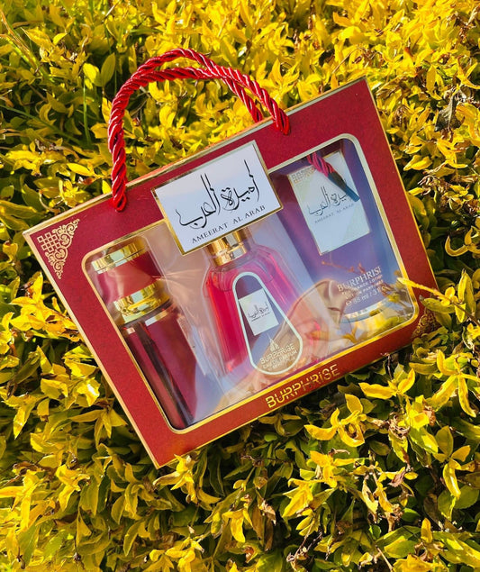 Ameerat Al Arab Arabic perfume gift set