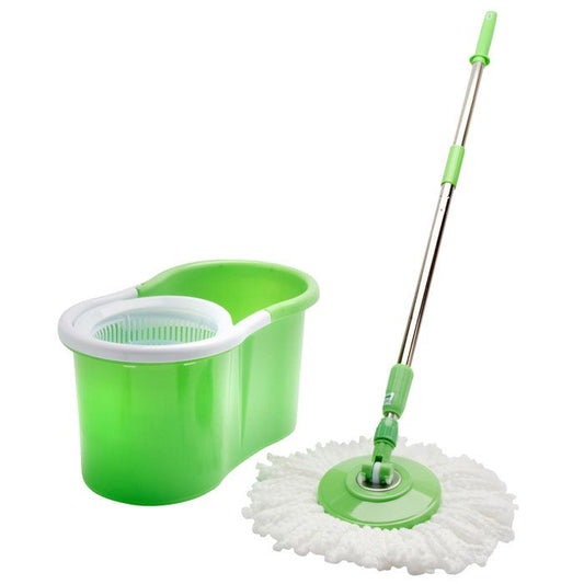 Spinning Mop and Bucket Green