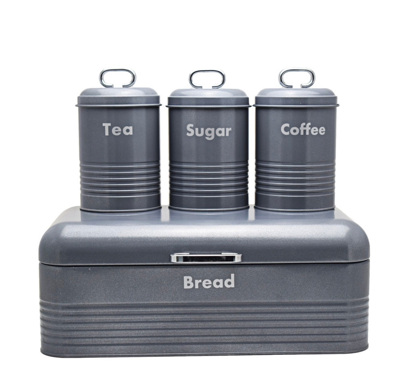 4pcs bread cabinet Grey  Set